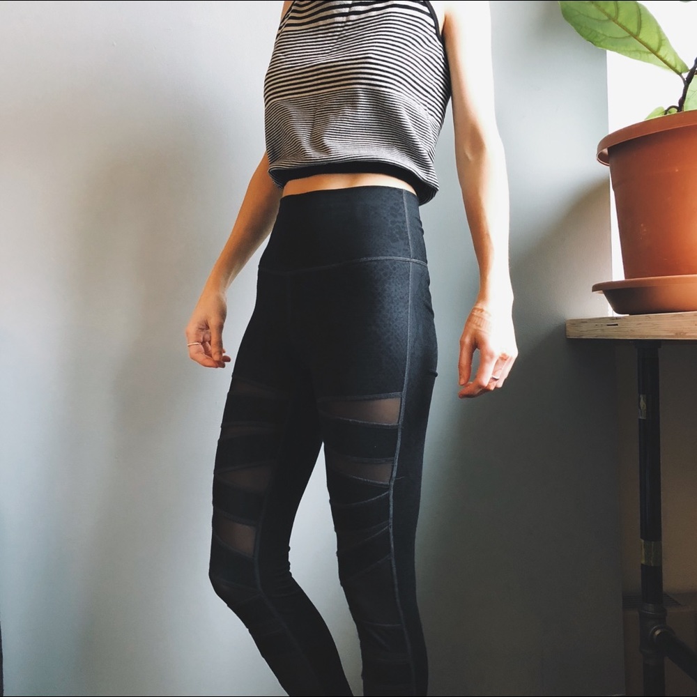 Lululemon Wunder Under high-waist ankle leggings